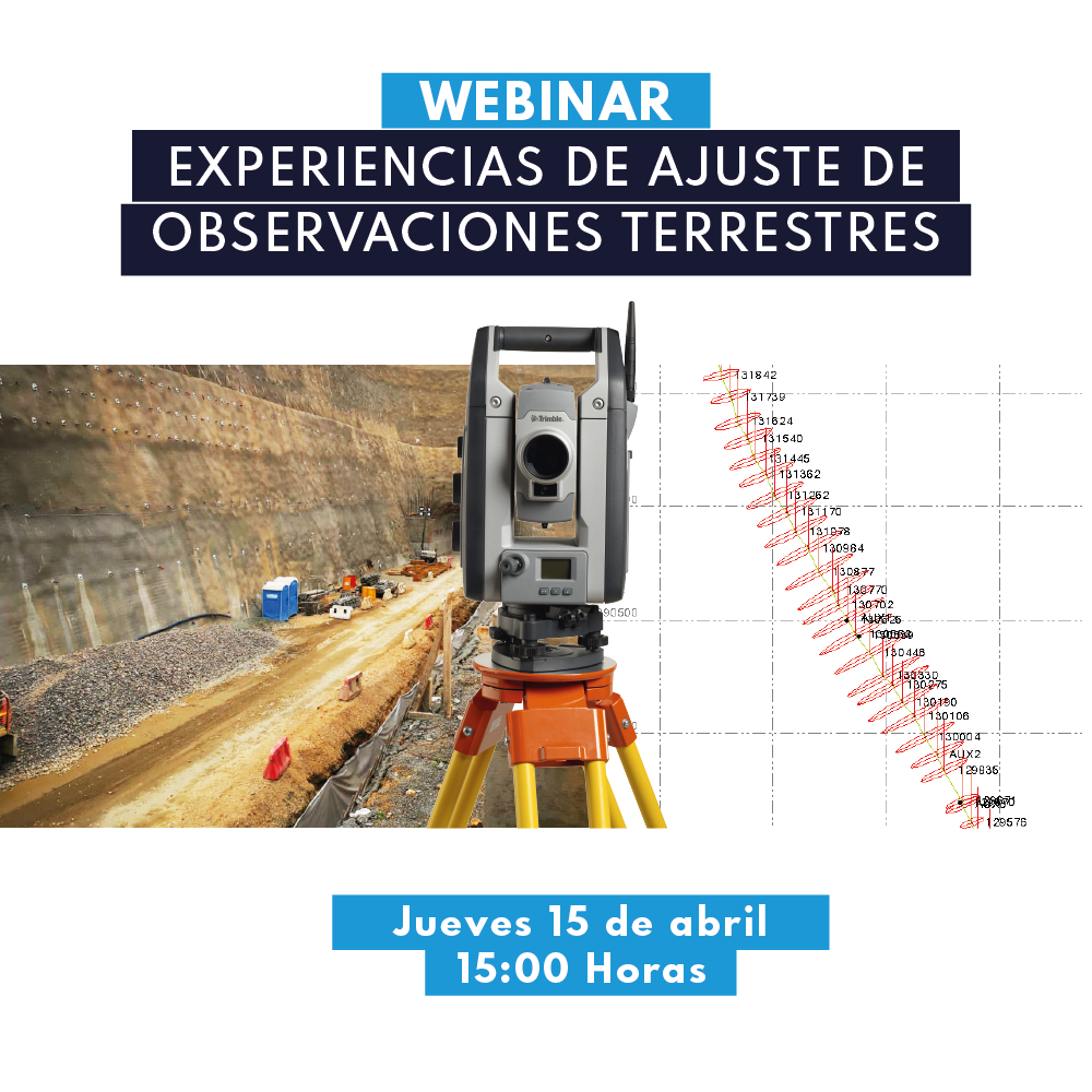 WEBINAR | Experiencias de ajuste de observaciones terrestres