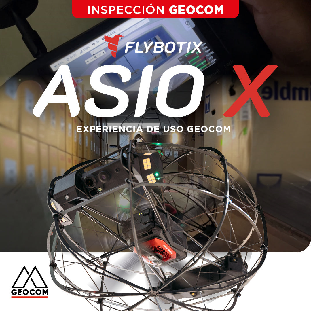 Flybotix ASIO X: Experiencia de uso GEOCOM