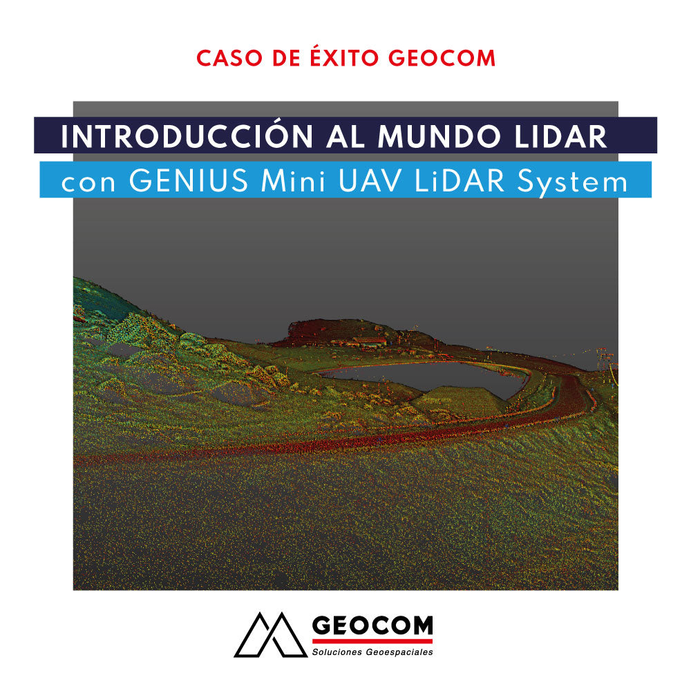 Introducción al mundo LiDAR con GENIUS Mini UAV LiDAR System
