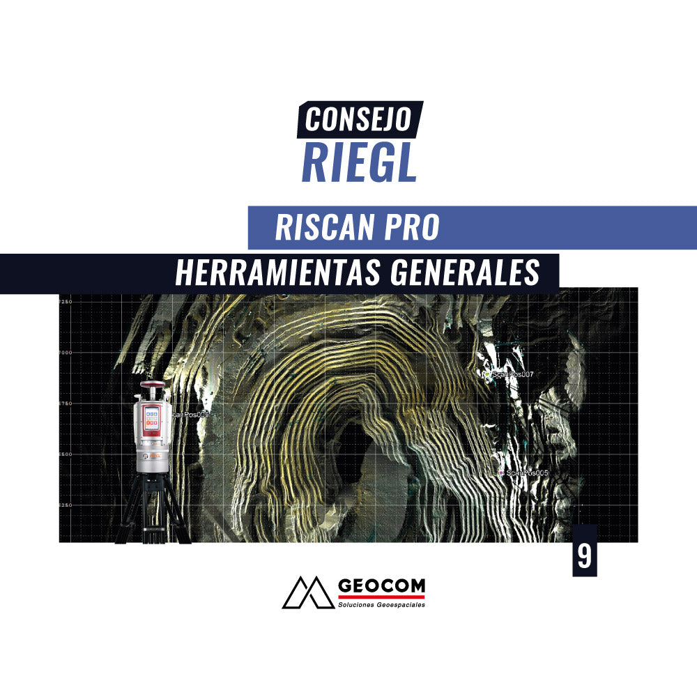 Consejo RIEGL N°9 | Consejo RIEGL N°9 | RiSCAN PRO Herramientas Generales