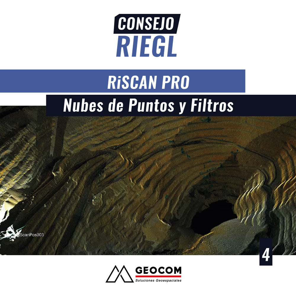 Consejo RIEGL N° 4 | RiSCAN PRO - Nubes de Puntos y Filtros