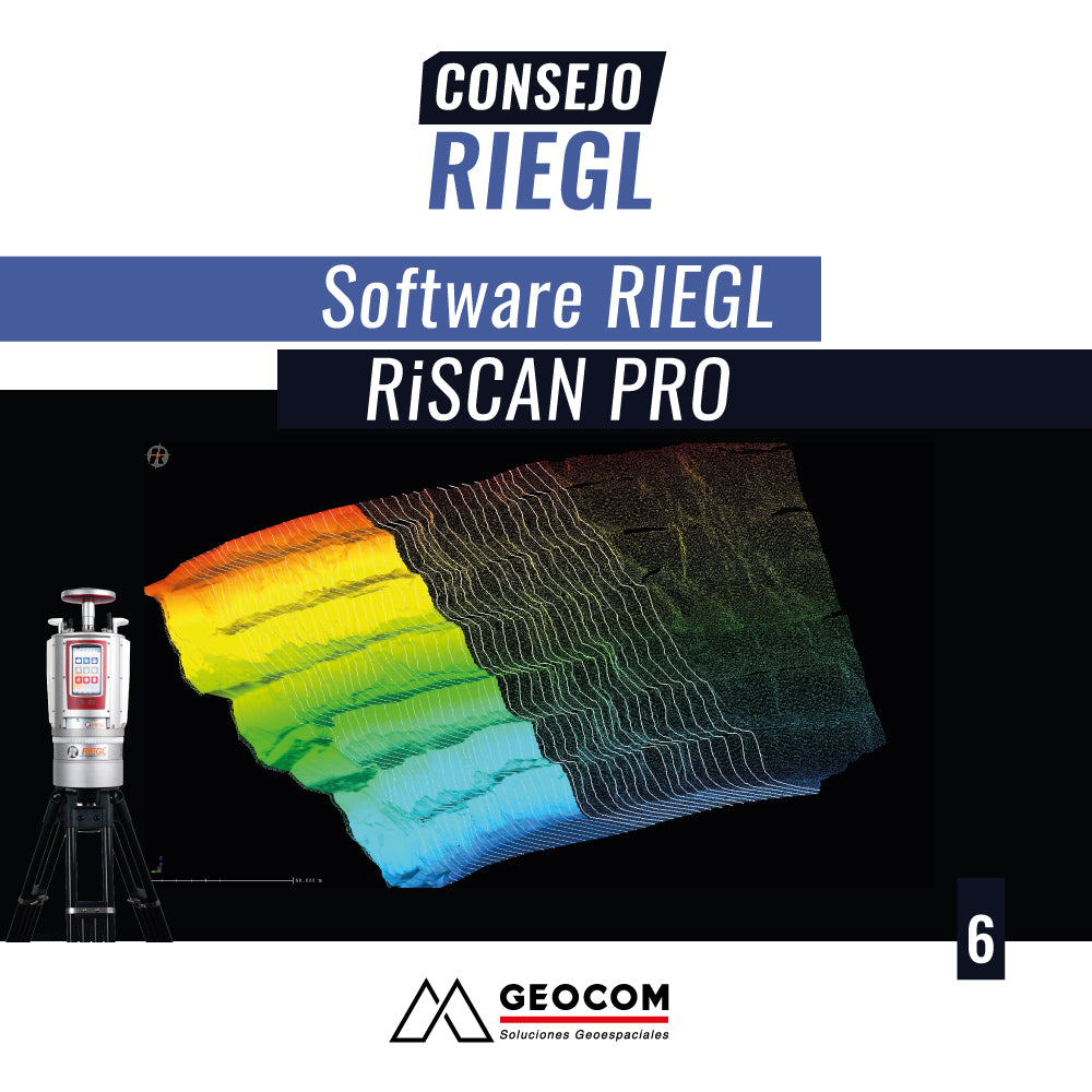 Consejo RIEGL N°6 | RiSCAN PRO: Curvas de Nivel y Perfiles