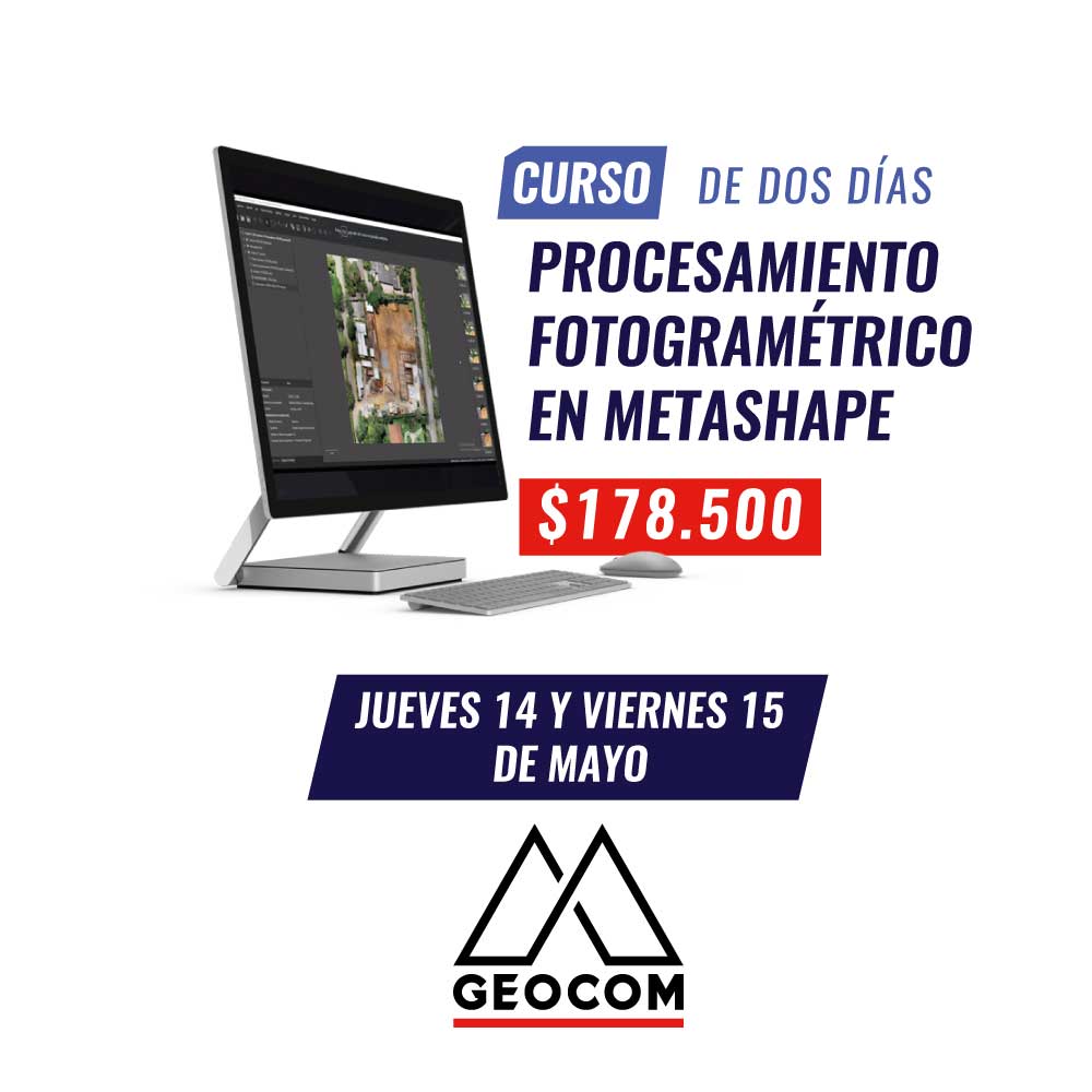 Curso de dos días | Procesamiento fotogramétrico en Metashape