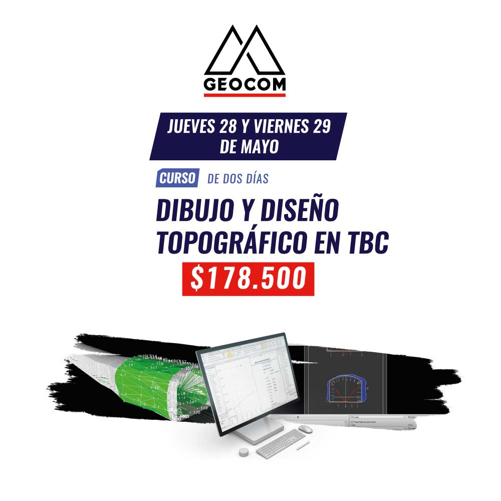 Curso GEOCOM | DIBUJO Y DISEÑO TOPOGRÁFICO EN TBC