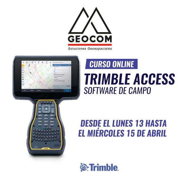 Curso ONLINE | Trimble Access - Geocom