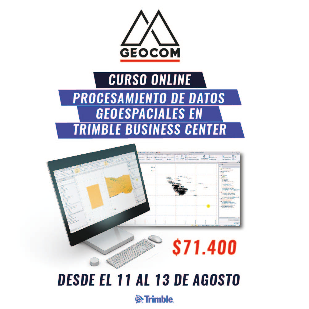 Curso ONLINE | Procesamiento de datos geoespaciales en Trimble Business Center