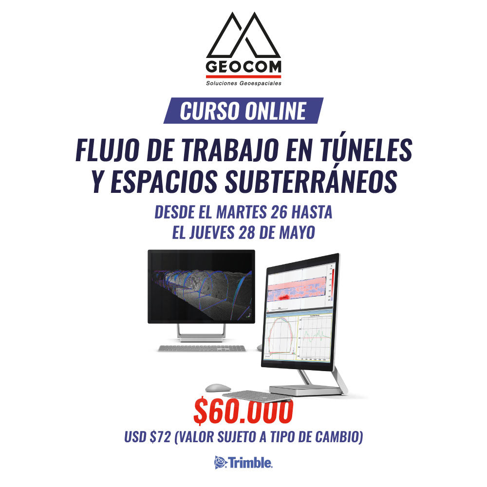 Curso ONLINE TRW | Flujo de trabajo en túneles y espacios subterráneos
