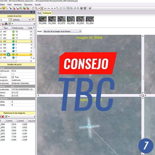 Consejo TBC N°7 | Fotogrametría Refereciación Indirecta