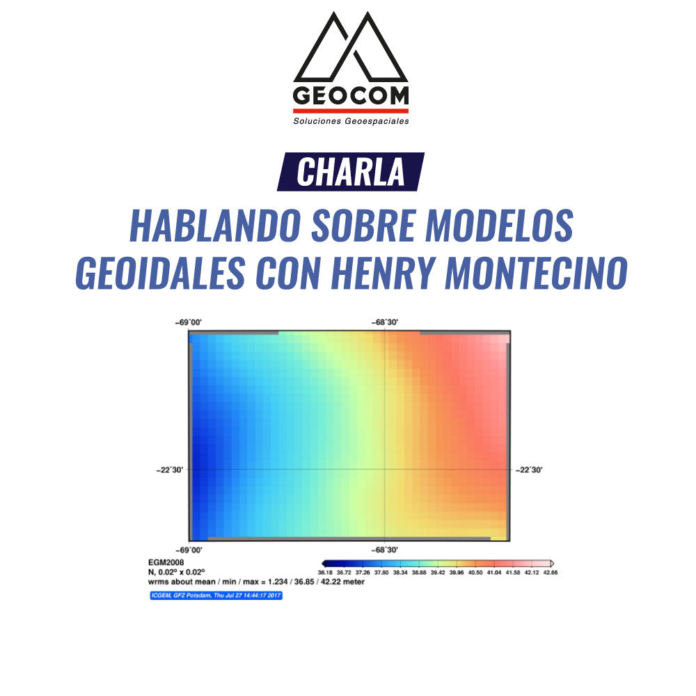 hablando sobre modelos geoidales con henry montecino