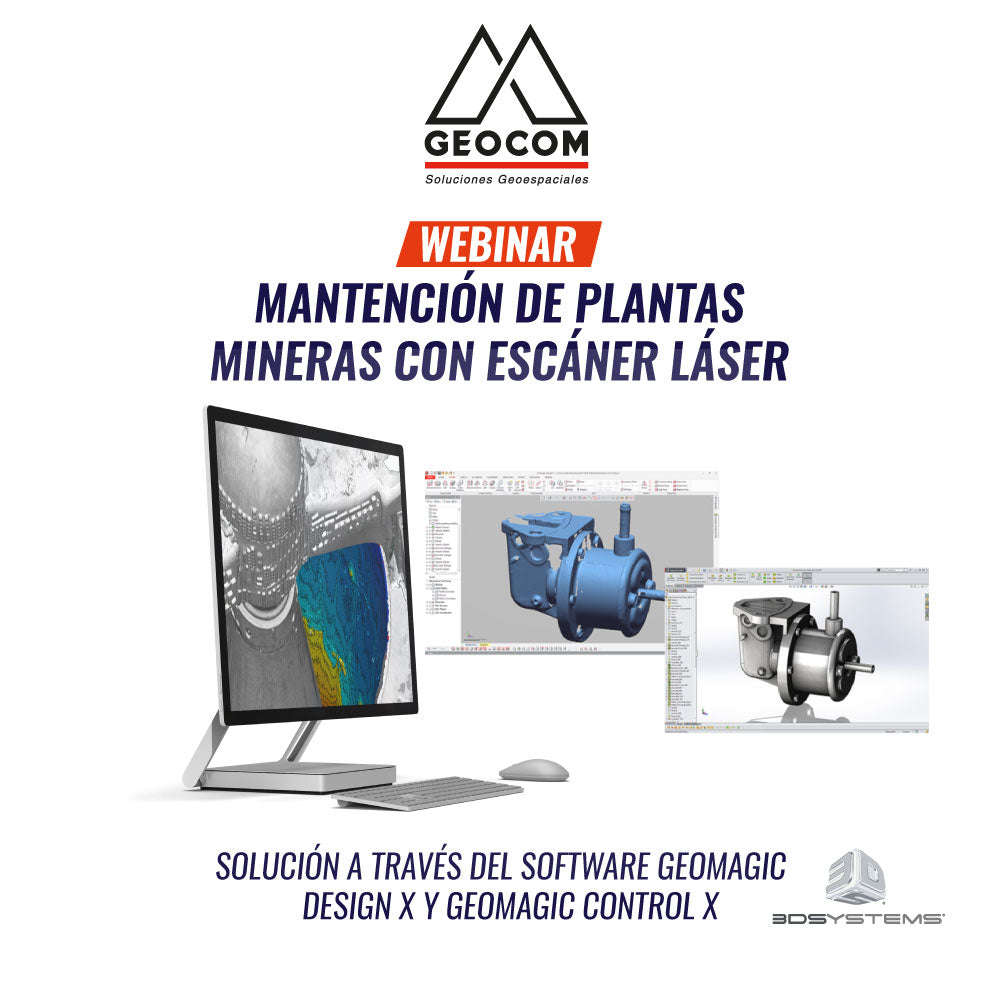 Webinar | Mantención de plantas mineras con escáner láser