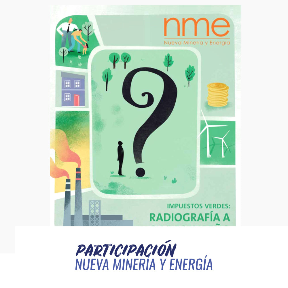 Participación en la revista nueva minería y energía