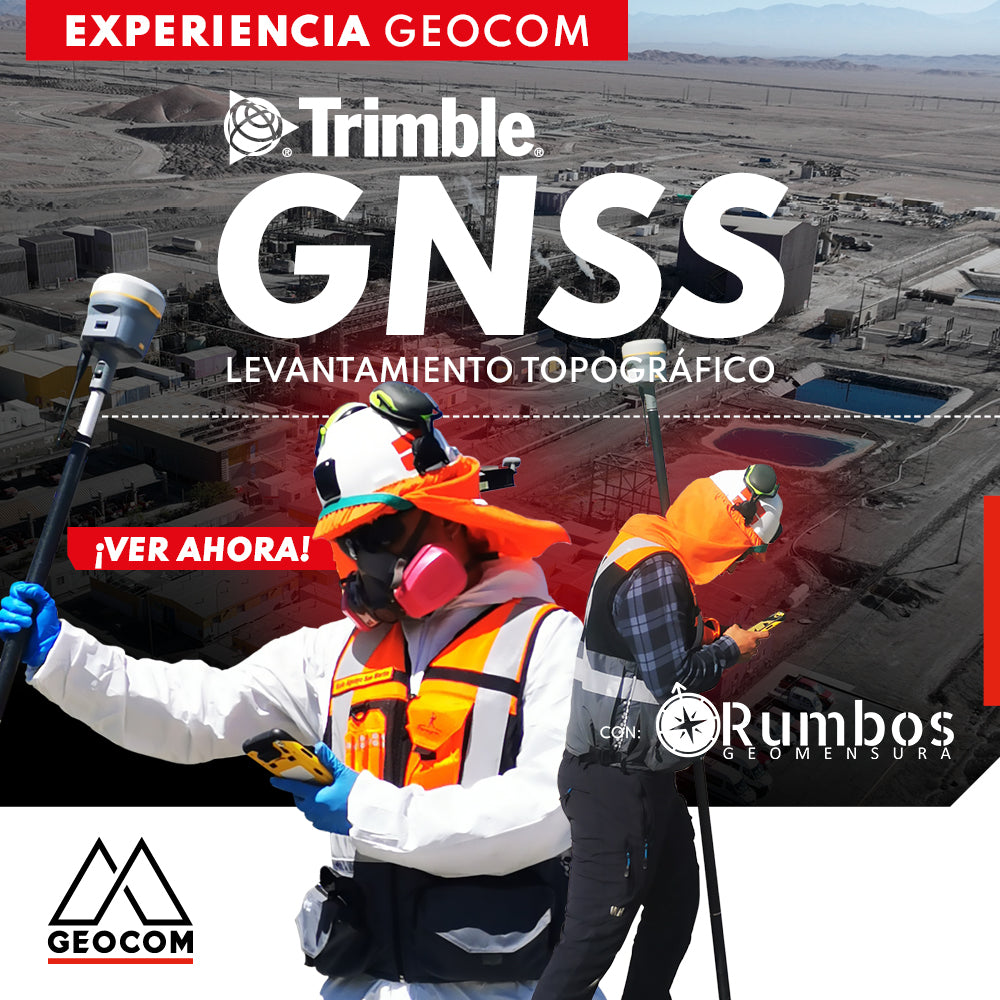 Trimble GNSS | Levantamiento topográfico de planta minera