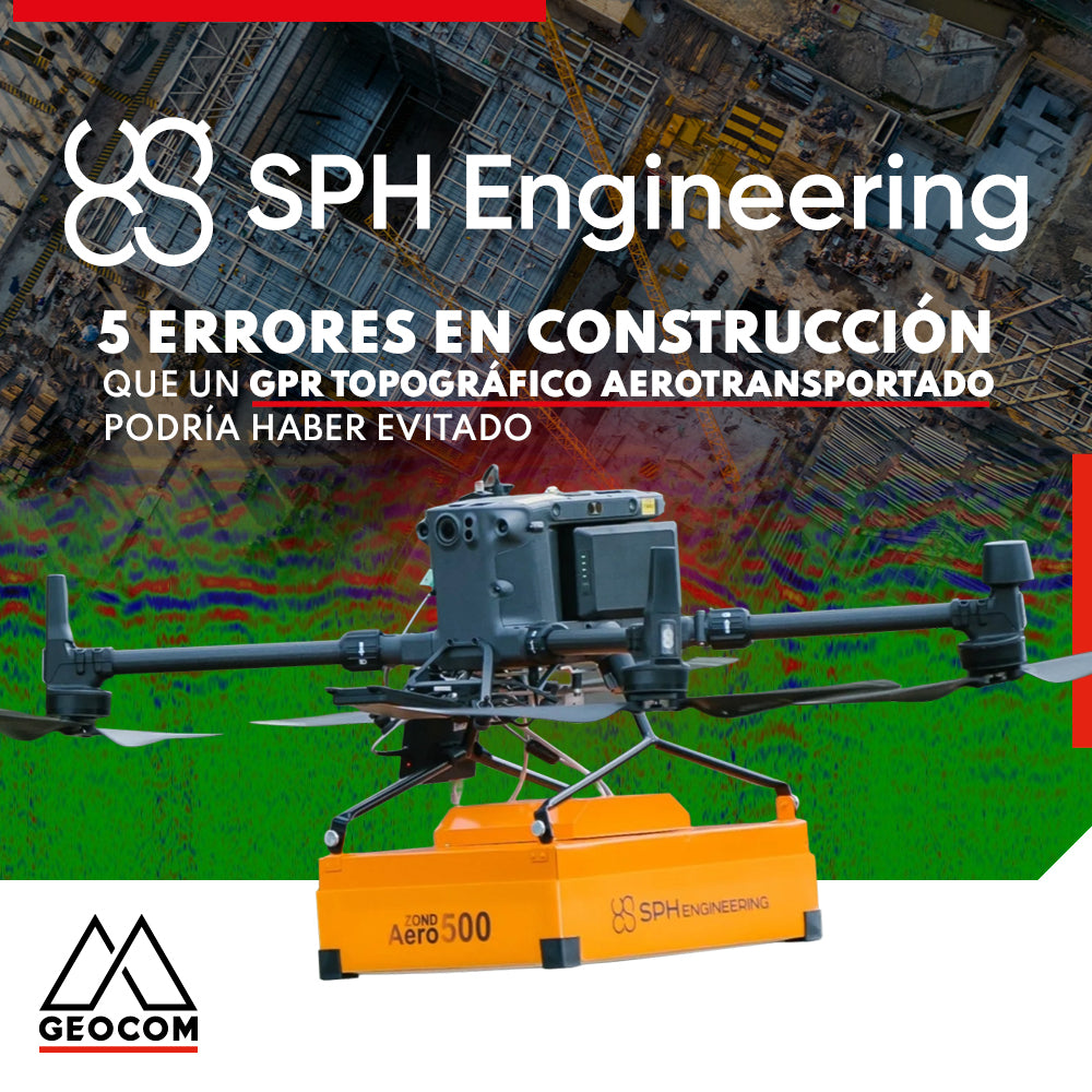 5 Errores en Construcción que un GPR topográfico aerotransportado podría haber evitado