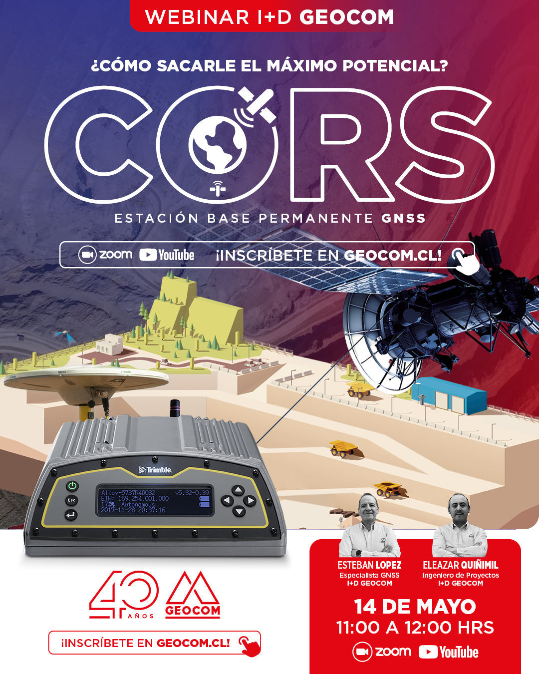 WEBINAR I+D | CORS/GNSS ¿Cómo sacarle el máximo potencial?