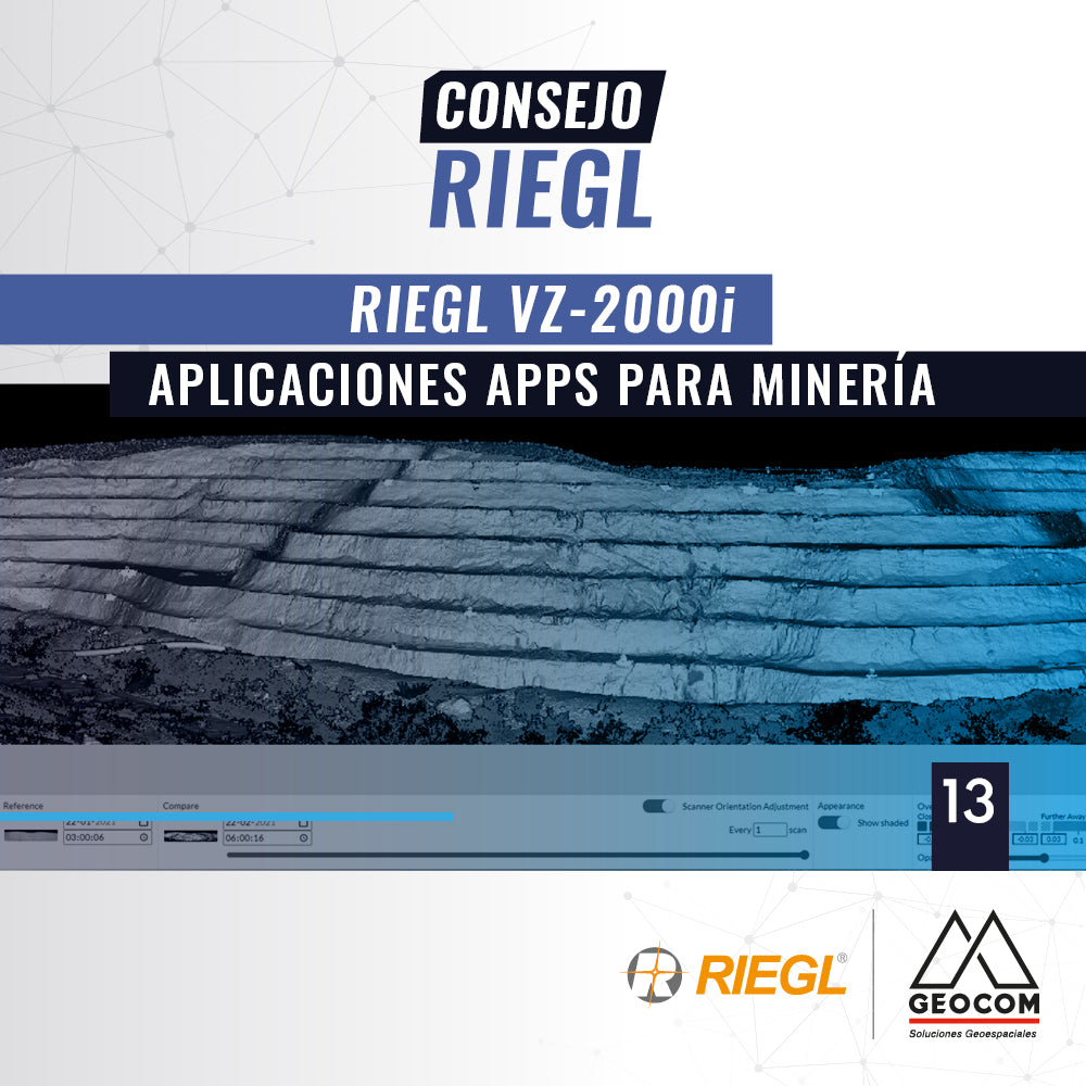 Consejo RIEGL N°13 | RIEGL VZ-2000i – aplicaciones apps para minería