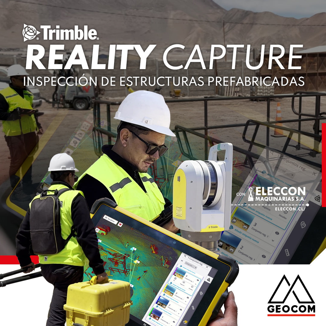 Trimble Reality Capture: Inspección de estructuras prefabricadas