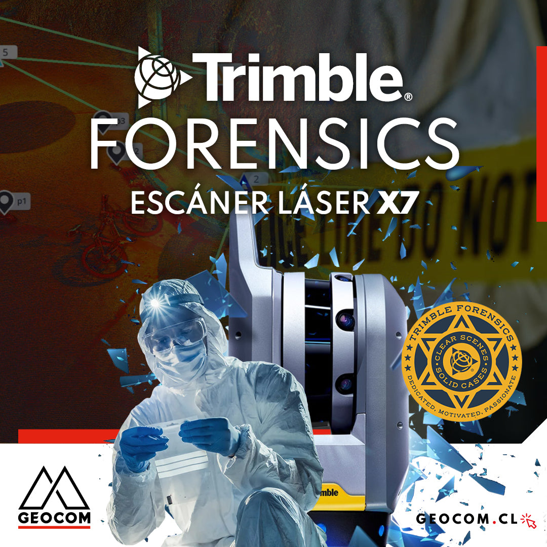Trimble Forensics: Escáner Láser X7