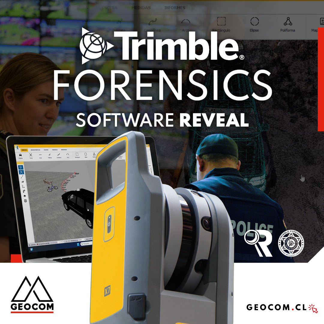 Trimble Forensics Reveal: Digitalización de escena