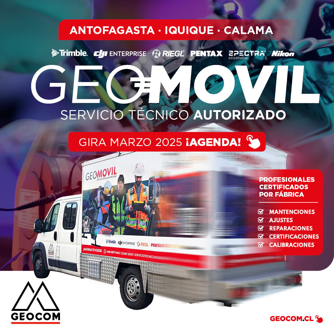 Nueva gira GeoMóvil Geocom - Marzo 2025