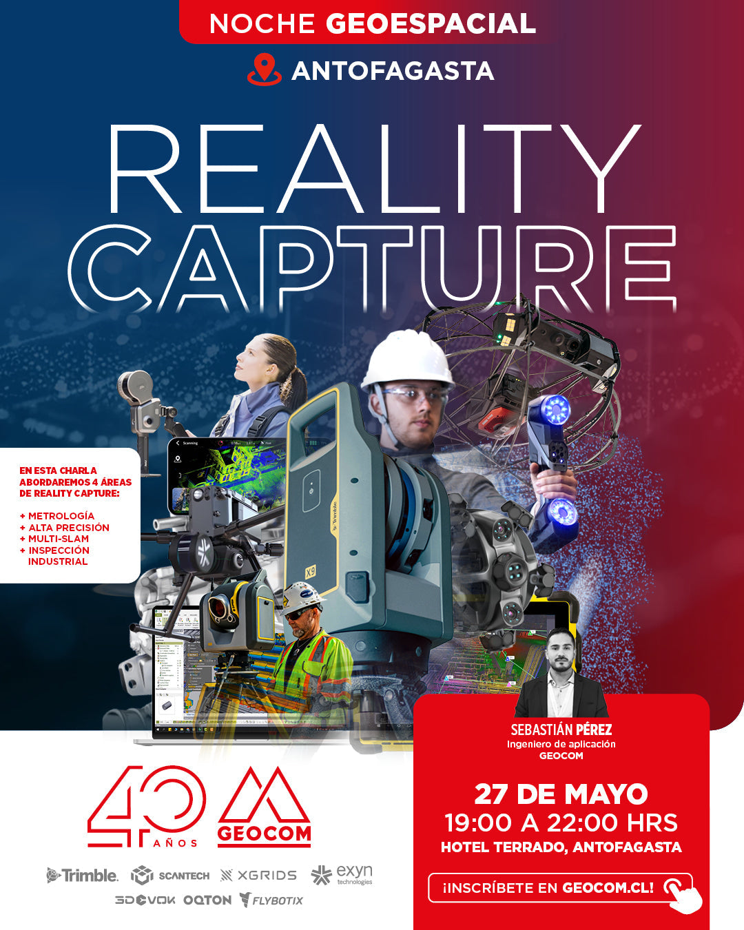 [ANTOFAGASTA] Noche Geoespacial | Reality Capture
