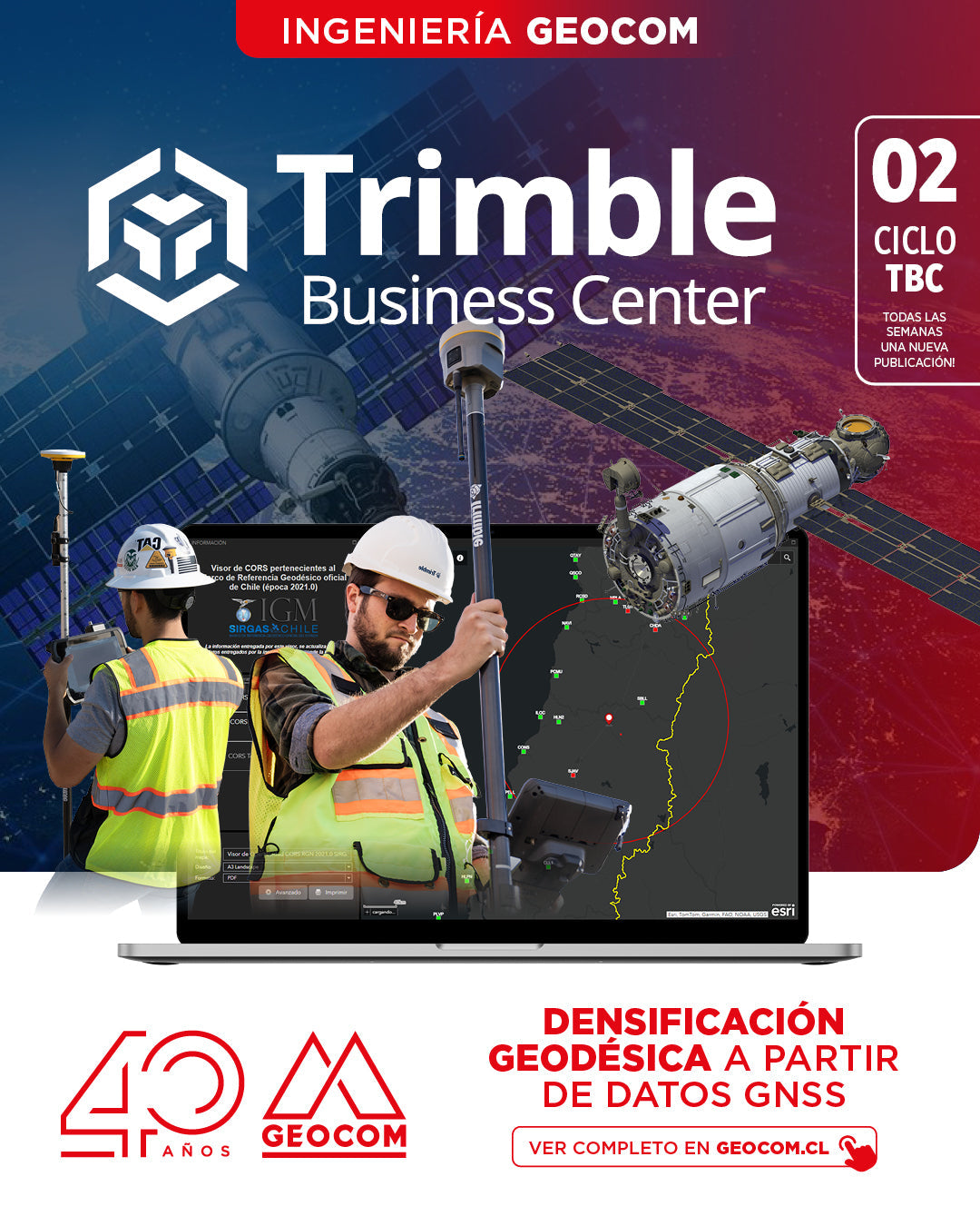 Densificación geodésica a partir de datos GNSS [02 CICLO TBC]