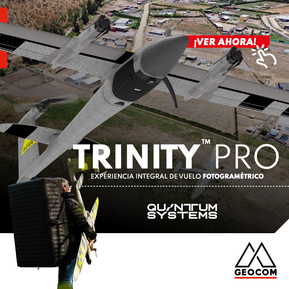 Quantum Systems Trinity Pro | Experiencia integral de vuelo fotogramétrico