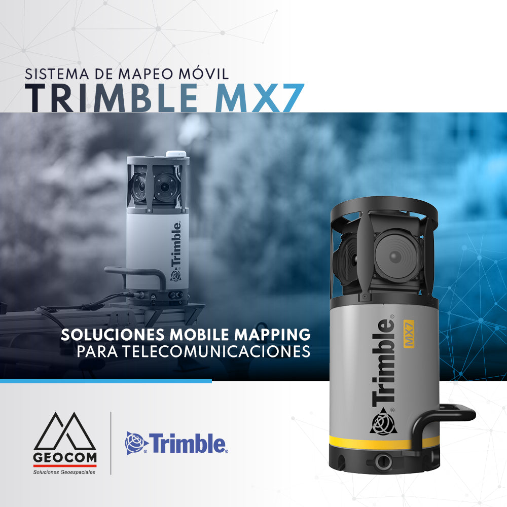 Trimble MX7 | Soluciones Mobile Mapping para telecomunicaciones