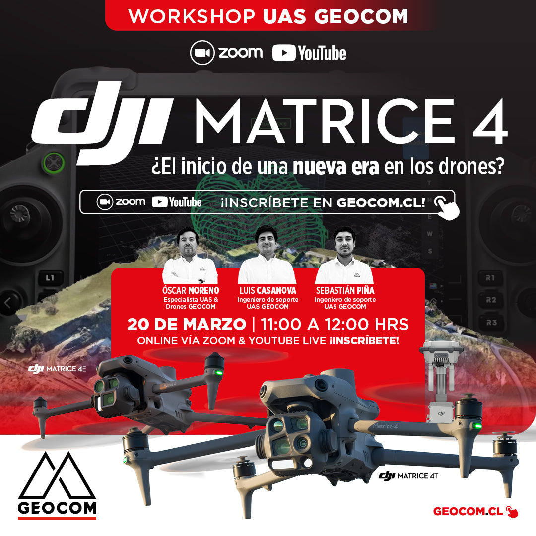 Webinar | DJI Matrice 4 Series: ¿El inicio de una nueva era en los drones?