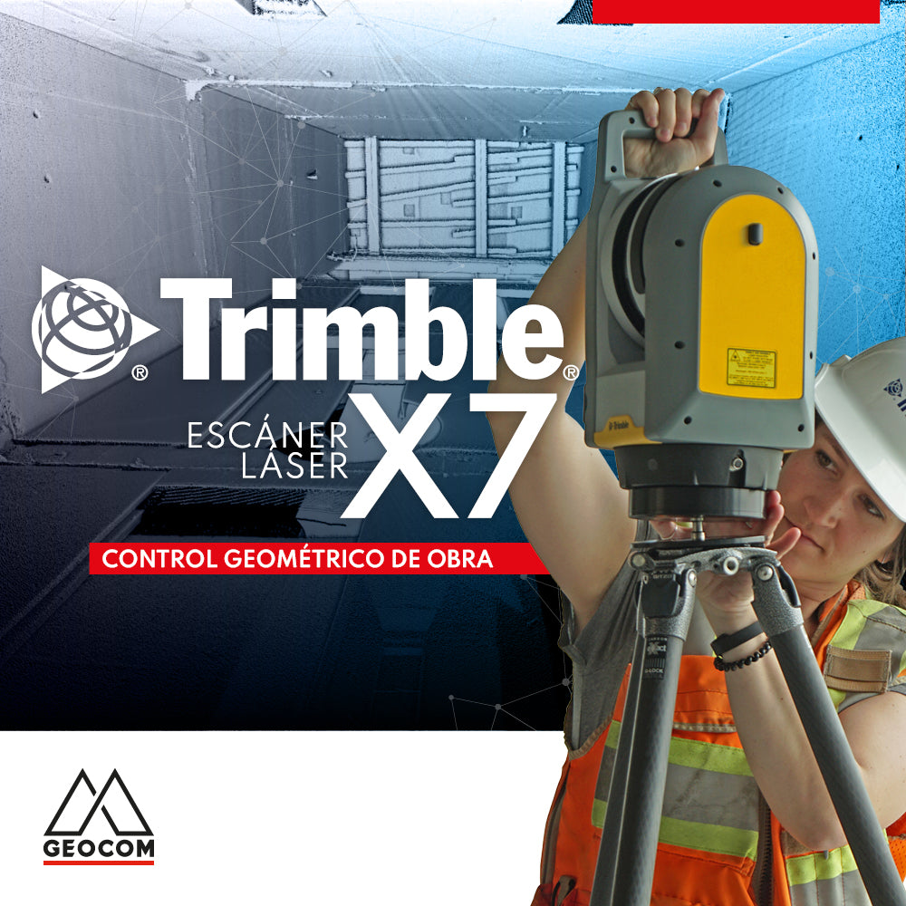 Trimble X7 | Control geométrico de obra