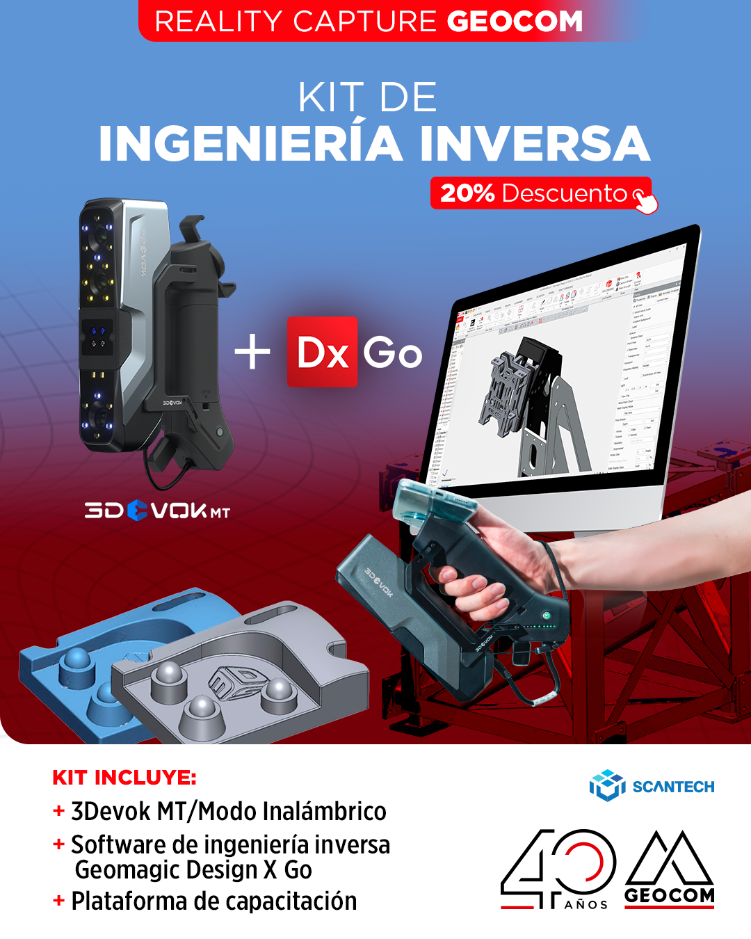 ¡Promoción 20% descuento! Kit Ingeniería inversa