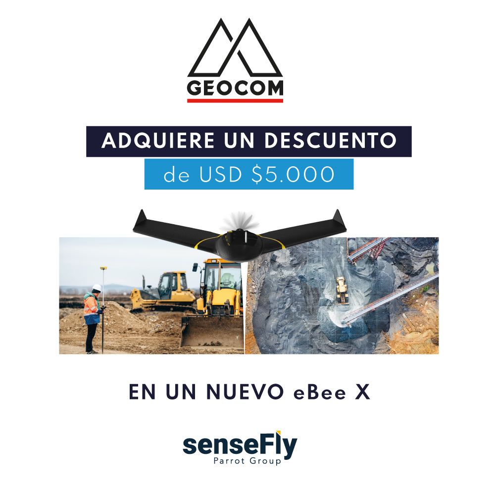 Promoción SenseFly eBee X - GEOCOM