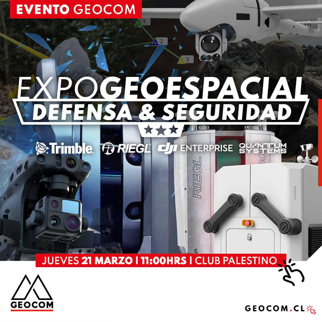 [SANTIAGO] EVENTO GEOCOM | EXPOGEOESPACIAL: DEFENSA & SEGURIDAD