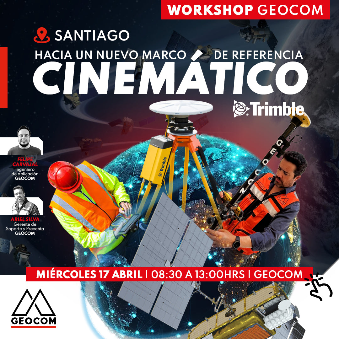 [SANTIAGO] WORKSHOP GEOCOM | Hacia un nuevo marco de referencia cinemático