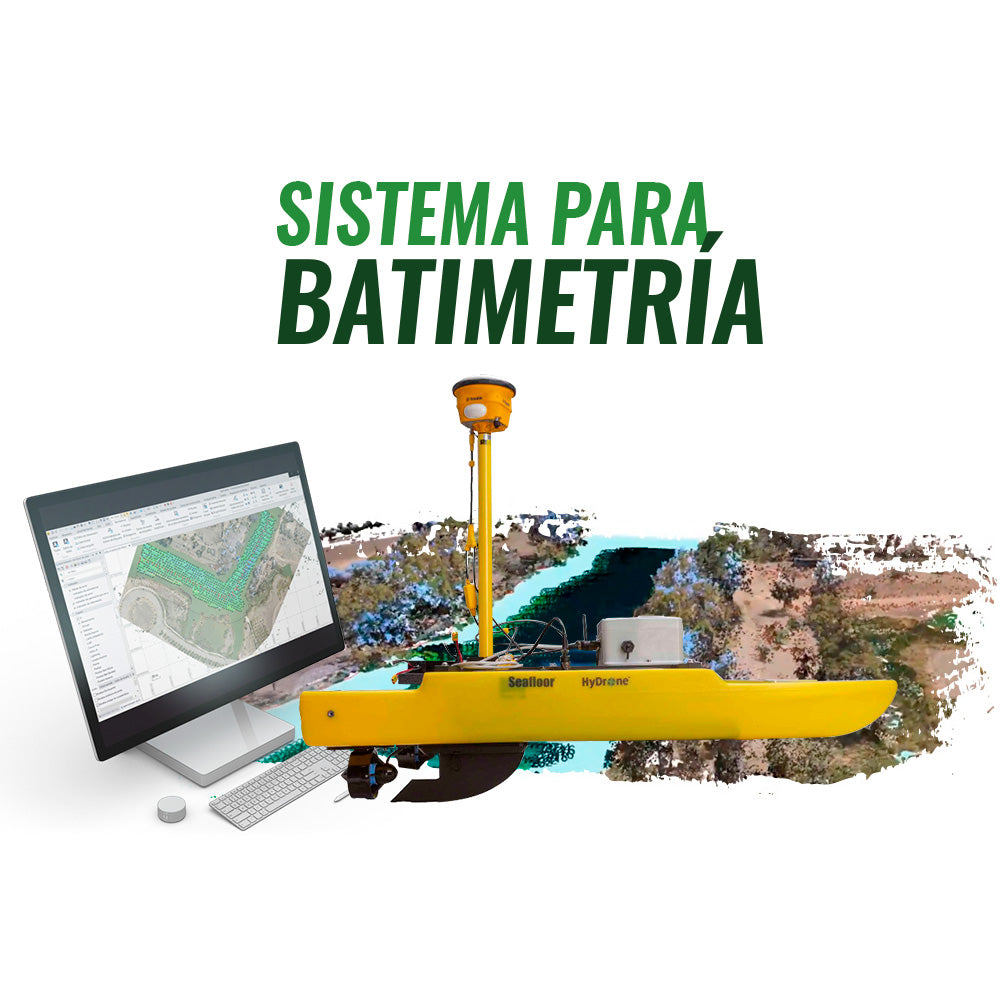 Sistema Autónomo para batimetría | Hydrone Seafloor