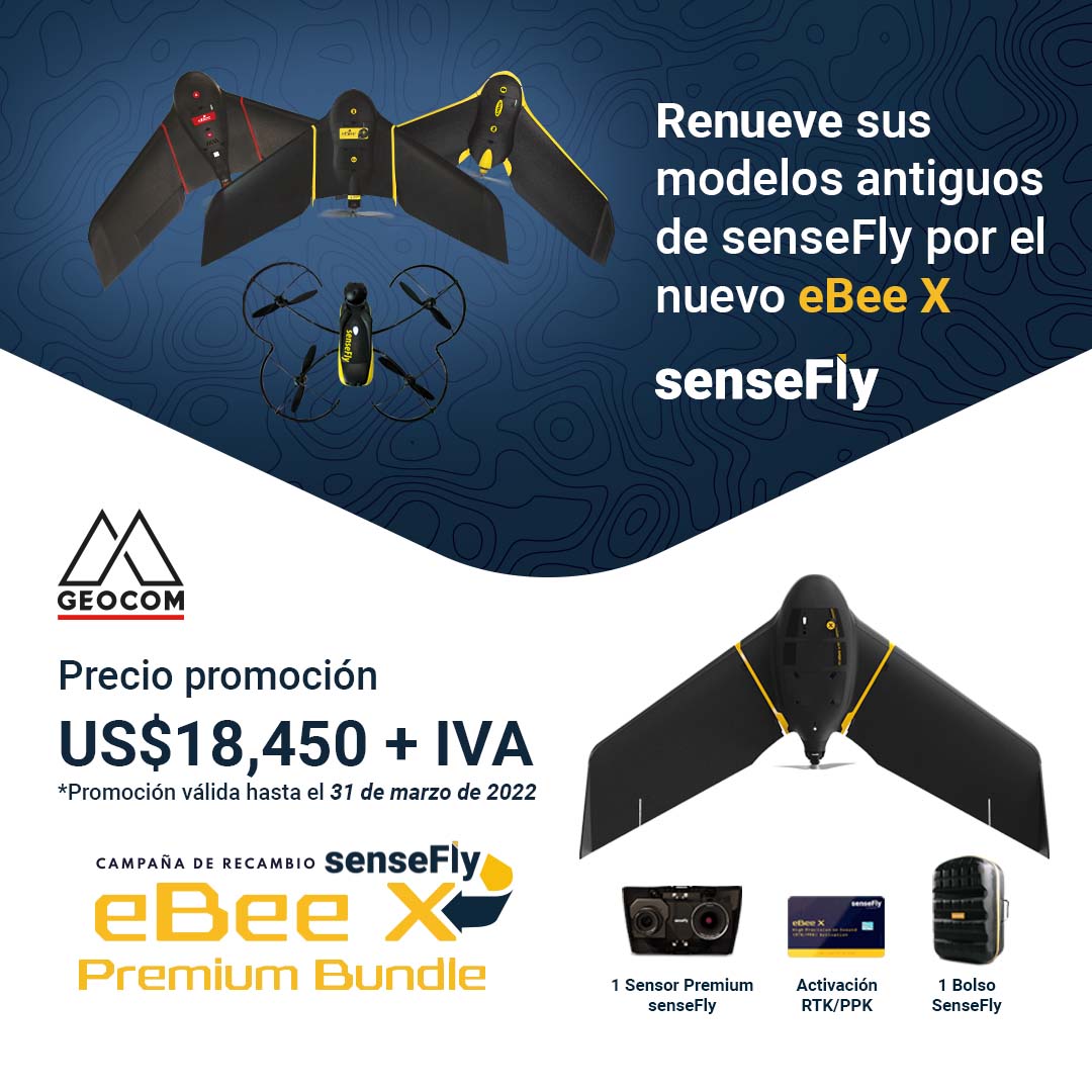 Campaña de Recambio senseFly a eBee X