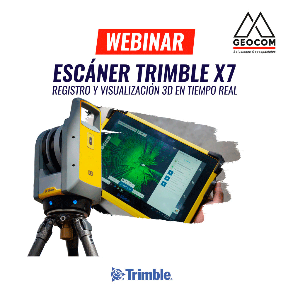 Webinar Escáner Láser Trimble X7 | Registro y Visualización 3D en tiempo real