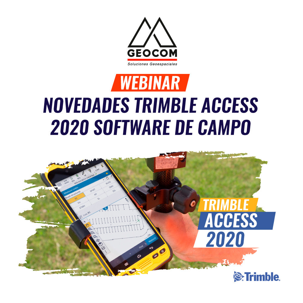 Webinar | Novedades Trimble Access 2020 software de campo
