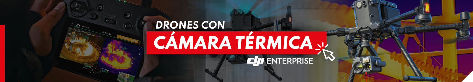 Drones con cámara térmica