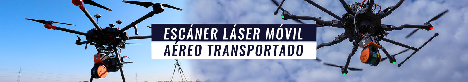 Escáner Láser Móvil Aéreo Transportado