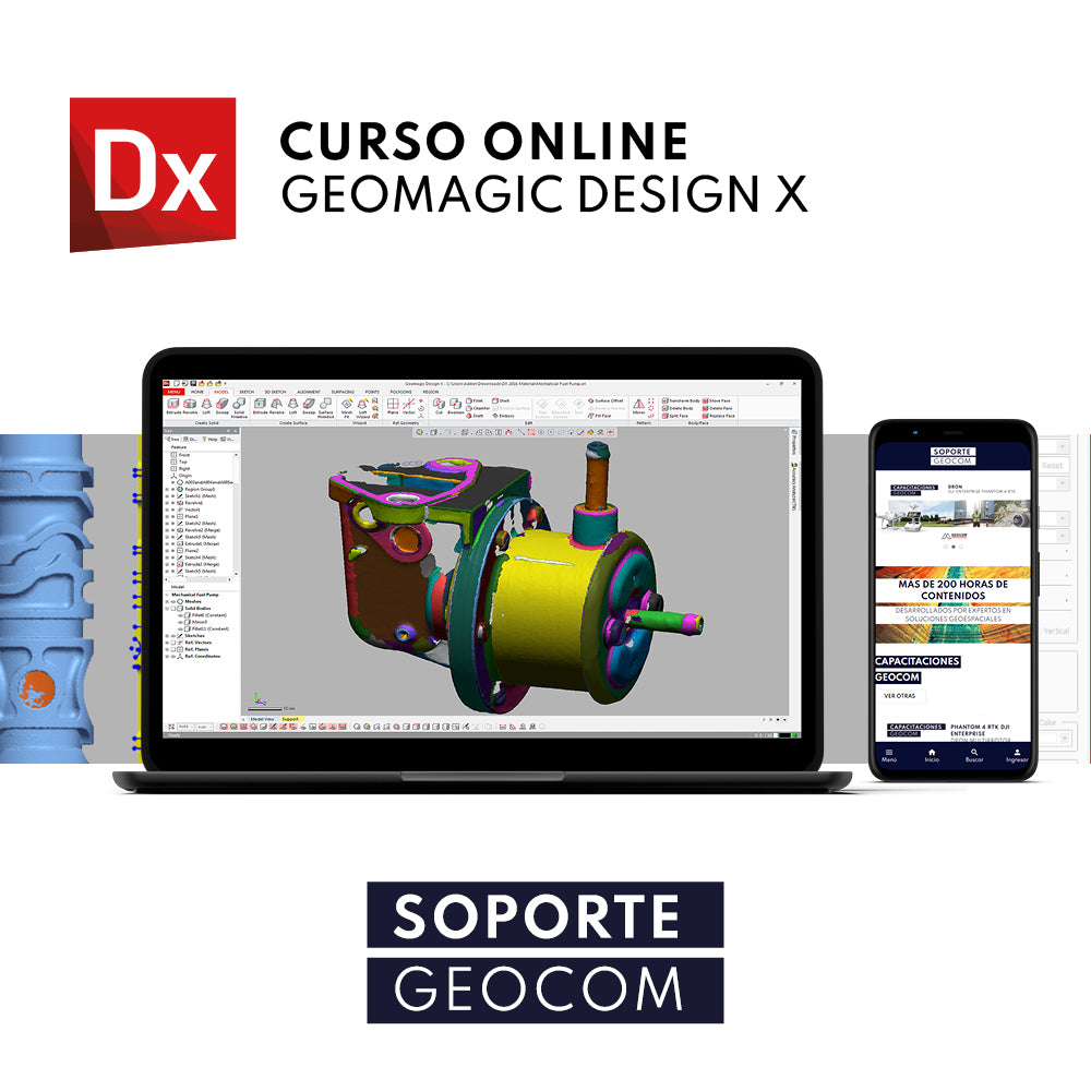 CURSO ONLINE | GEOMAGIC DESIGN X