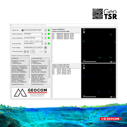 Geocom GeoTSR Software