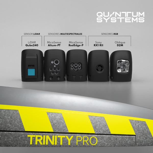Dron con inteligencia artificial - Quantum Trinity Pro VTOL – Geocom