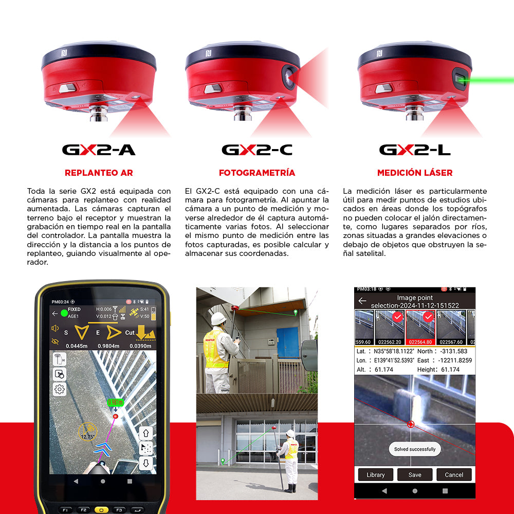 Pentax GX2 Series GNSS – Geocom