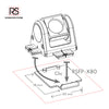 RSFP-X80R | Soporte de punto fijo
