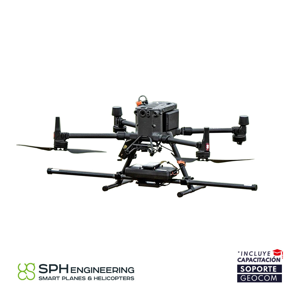 Magnetometría aérea con drones MagDrone R3 Geocom