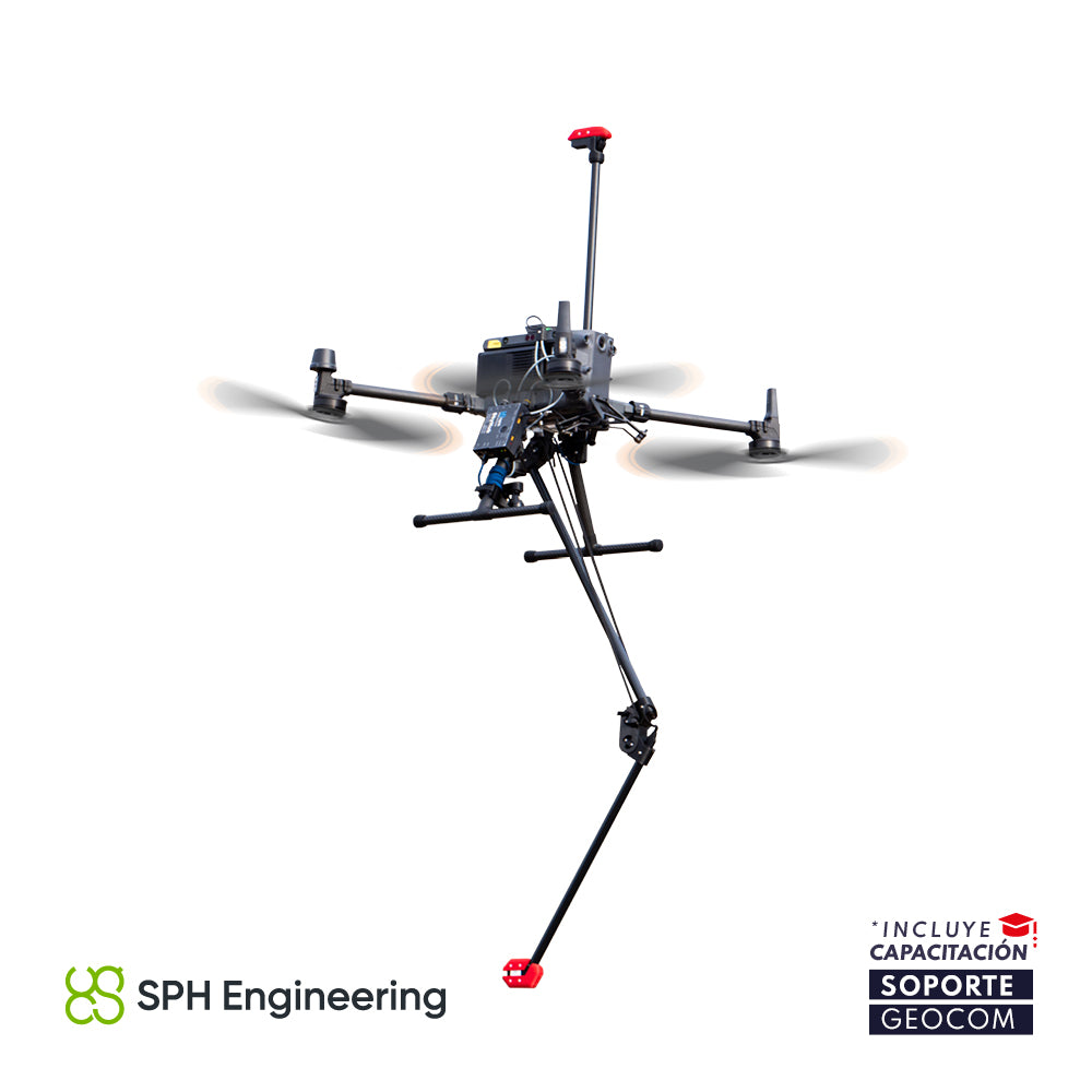 Magnetometría aérea con drones - MagNIMBUS – Geocom