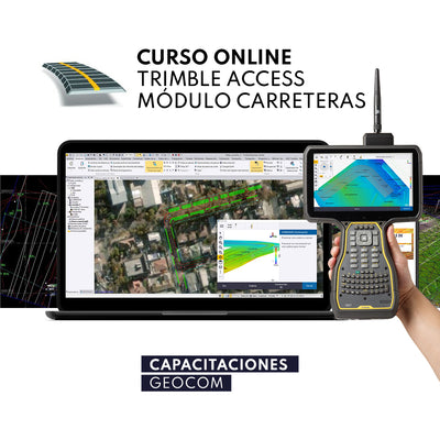 Curso Online | Trimble Access - Módulo Carreteras