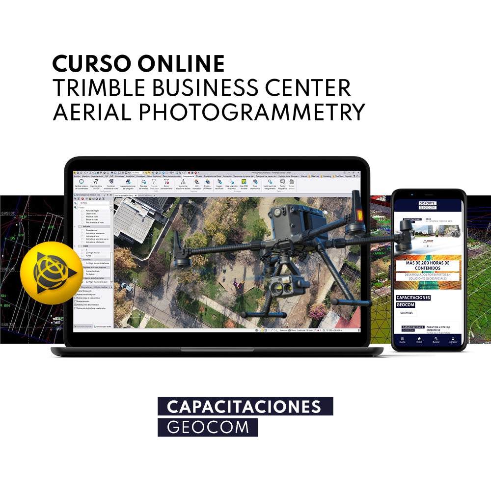 Curso Online | Trimble Business Center - Aerial Photogrammetry