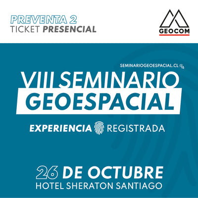 PREVENTA 2 | Seminario Geoespacial VIII - PRESENCIAL