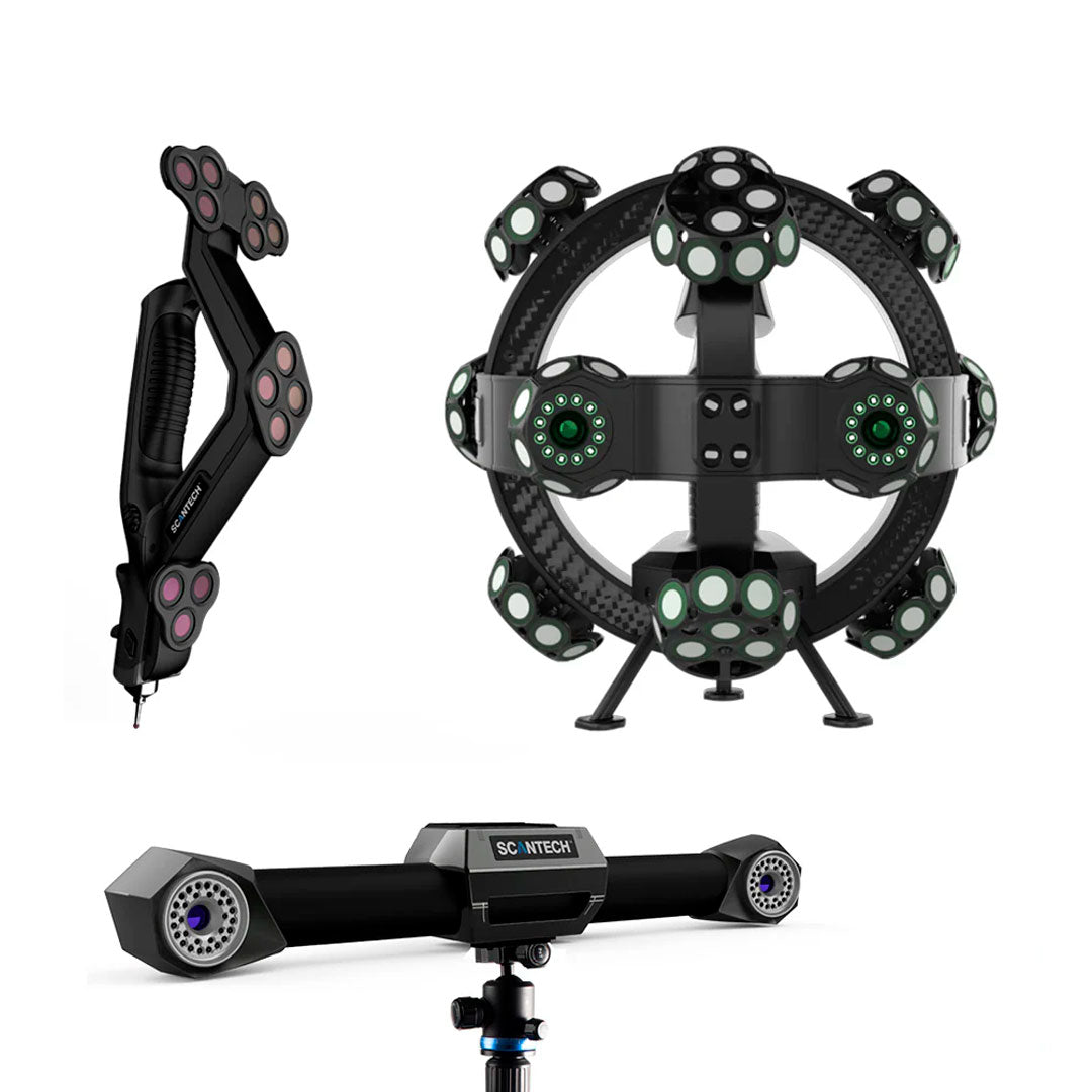 Escáner 3D Scantech serie TrackScan-P